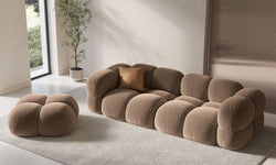 4-zitsbank Loretto velvet