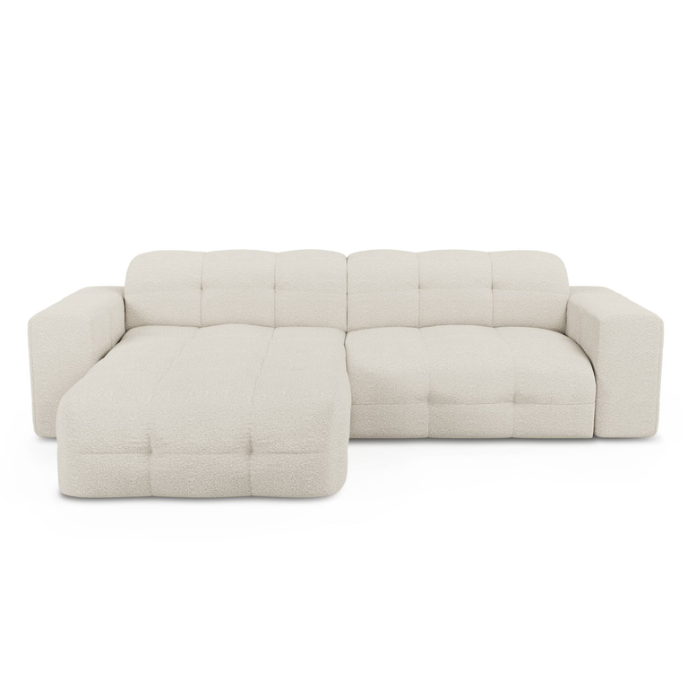 Hoekbank Mael links bouclé