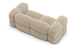 3-zitsbank Loretto velvet