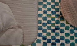 Hoekslaapbank Philipa ribstof rechts