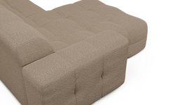 Hoekbank Mael links bouclé