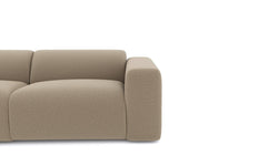 Hoekbank Myra links bouclé