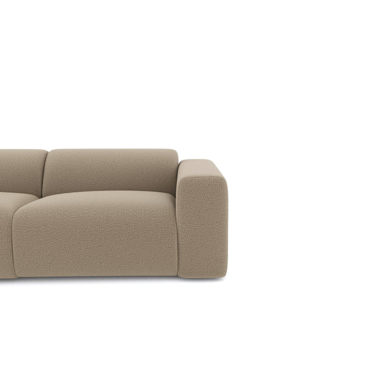 Hoekbank Myra links bouclé