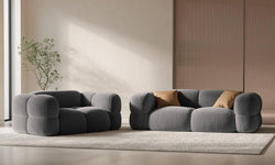 3-zitsbank Loretto velvet