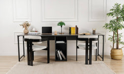 Bureau Twin Study Desk