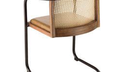 Set van 2 eetkamerstoelen Marco leer