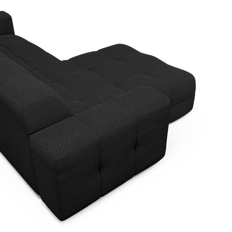 Hoekbank Mael links bouclé