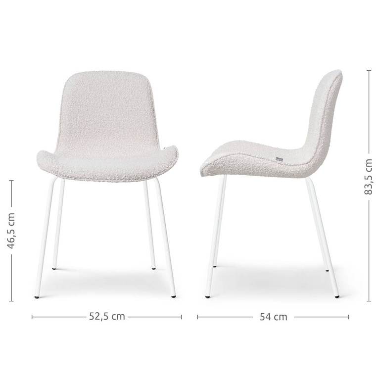 Eetkamerstoel Nora-Fé bouclé