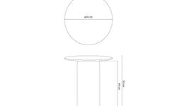 Bijzettafel Clementin