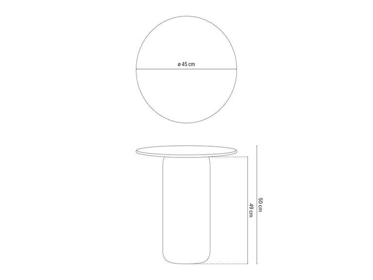 Bijzettafel Clementin