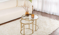 Set van 2 salontafels Aurum
