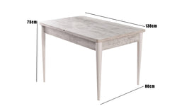 Eettafel Alisa uitschuifbaar