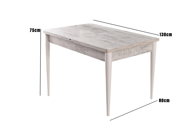 Eettafel Alisa uitschuifbaar