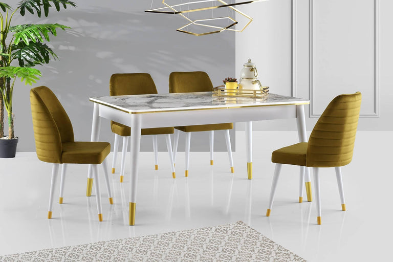 Eettafel Flora uitschuifbaar