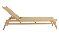 Ligbed Valeria teakhout rotan