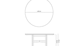 Salontafel Bia medium