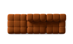 Modulaire 3-zitsbank Tropea links velvet