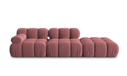 Modulaire 3-zitsbank Tropea rechts velvet