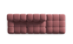 Modulaire 3-zitsbank Tropea rechts velvet
