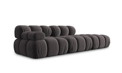 Modulaire 3-zitsbank Tropea rechts velvet