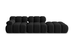Modulaire 3-zitsbank Tropea rechts velvet