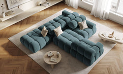Modulaire 3-zitsbank Tropea rechts velvet
