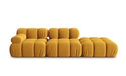 Modulaire 3-zitsbank Tropea rechts velvet
