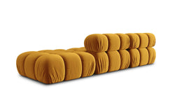 Modulaire 3-zitsbank Tropea rechts velvet