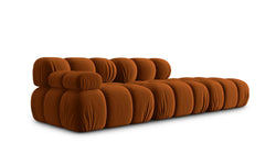Modulaire 3-zitsbank Tropea rechts velvet
