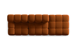 Modulaire 3-zitsbank Tropea rechts velvet