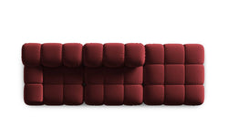 Modulaire 3-zitsbank Tropea rechts velvet