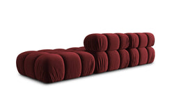 Modulaire 3-zitsbank Tropea rechts velvet