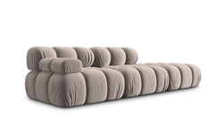 Modulaire 3-zitsbank Tropea rechts velvet
