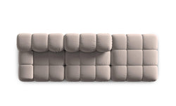 Modulaire 3-zitsbank Tropea rechts velvet