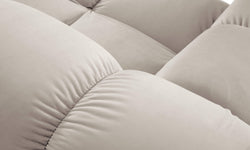 Modulaire 3-zitsbank Tropea rechts velvet