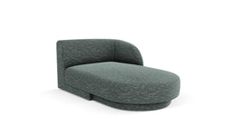 Chaise longue Miley rechts chenille