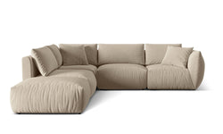 Hoekbank Christ 4-zits links velvet