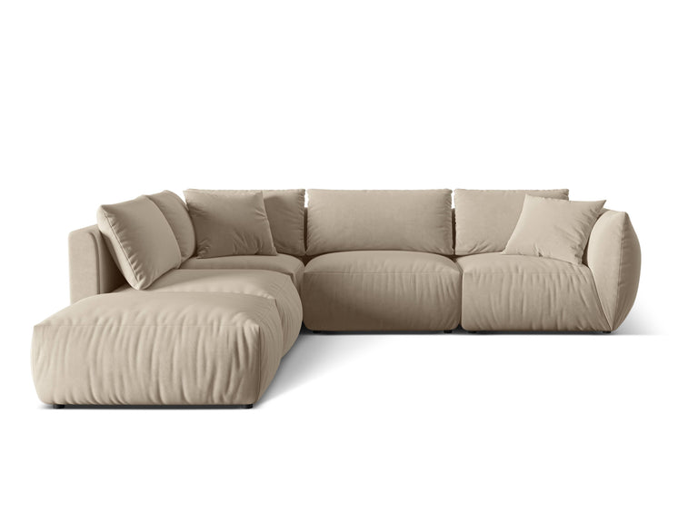 Hoekbank Christ 4-zits links velvet