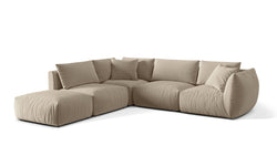 Hoekbank Christ 4-zits links velvet