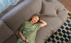 Hoekslaapbank Philipa ribstof links