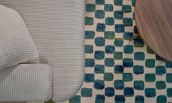 Hoekslaapbank Philipa ribstof rechts