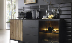 naduvi-collection-ladekast-tosena 2-deurs met verlichting-zwart-eikenfineer-kasten-meubels6
