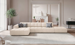 Hoekbank Chicago links chenille