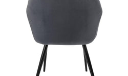 Set van 6 eetkamerstoelen Amino velvet