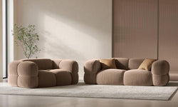2-zitsbank Loretto velvet
