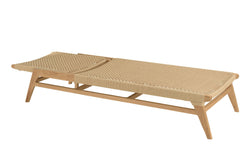 Ligbed Valeria teakhout rotan