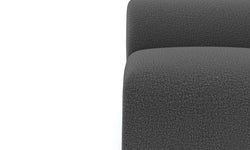 Fauteuil Myra zonder armleuningen bouclé