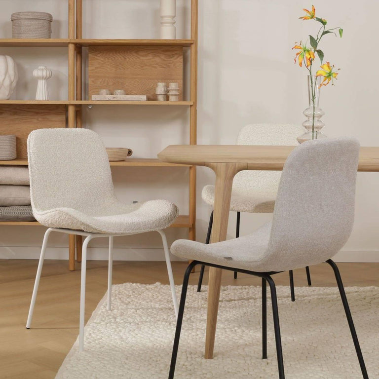 Eetkamerstoel Nora-Fé bouclé