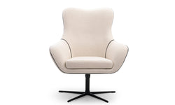 Fauteuil ESSI met draaifunctie bouclé