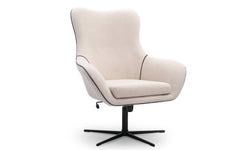 Fauteuil ESSI met draaifunctie bouclé